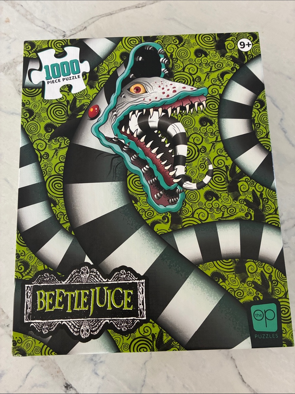 Beetlejuice Sandworm  1000-Piece Jigsaw Puzzle -  HARD!